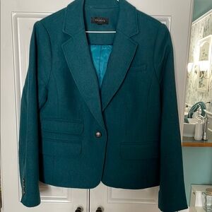 Talbots Women's Teal Blazer Jacket